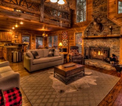 Cabin-rental-blue-ridge-ga RestingBearRetreatDusk3 (Medium)